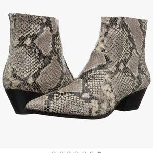 Steve‎ Madden Snakeskin Ankle Boots Size 7